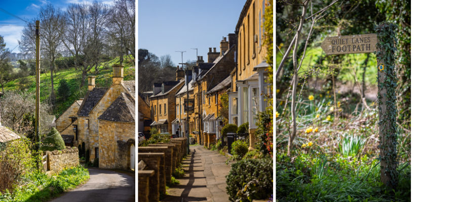 Cotswold Stay - A Day in Blockley: Father Brown Filming Locations Guide Blockley in the spring